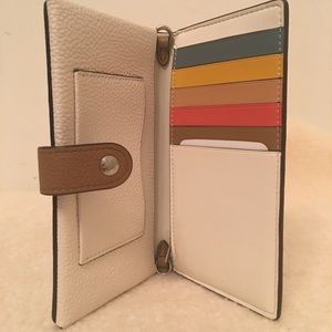 Coach leather wallet